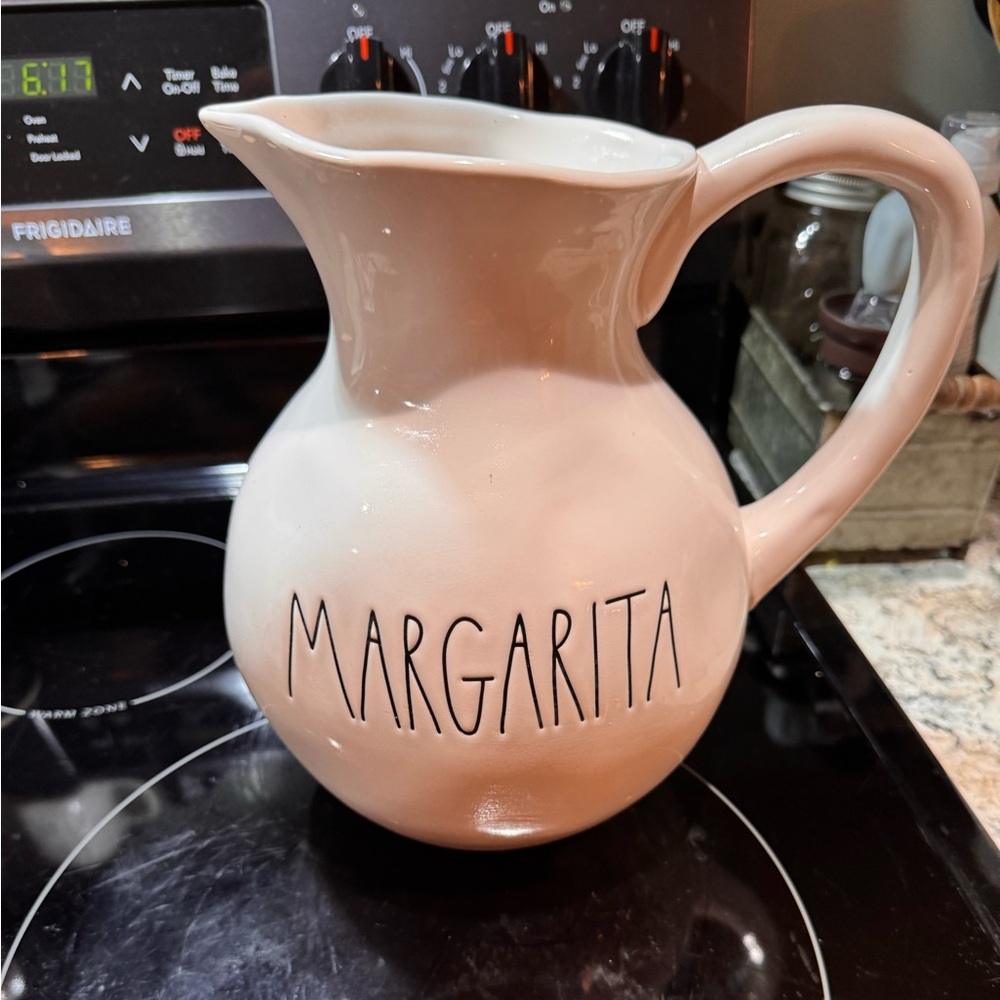 Rae Dunn Margarita Pitcher in Cream